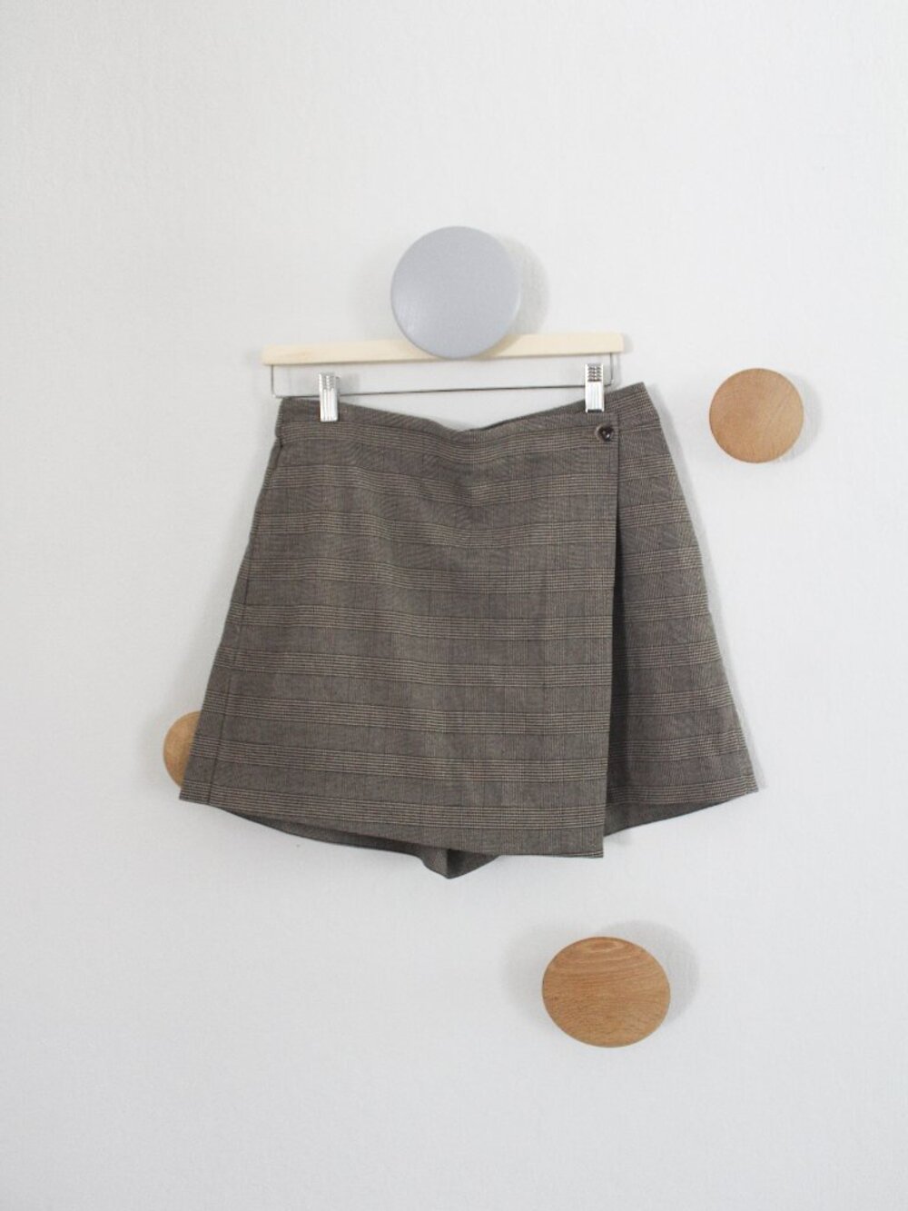 Uniqlo Smart Skort in Houdsooth Brown Size XL